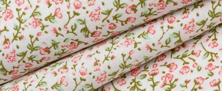 tricoline estampado infantil rosas | Plast.CO