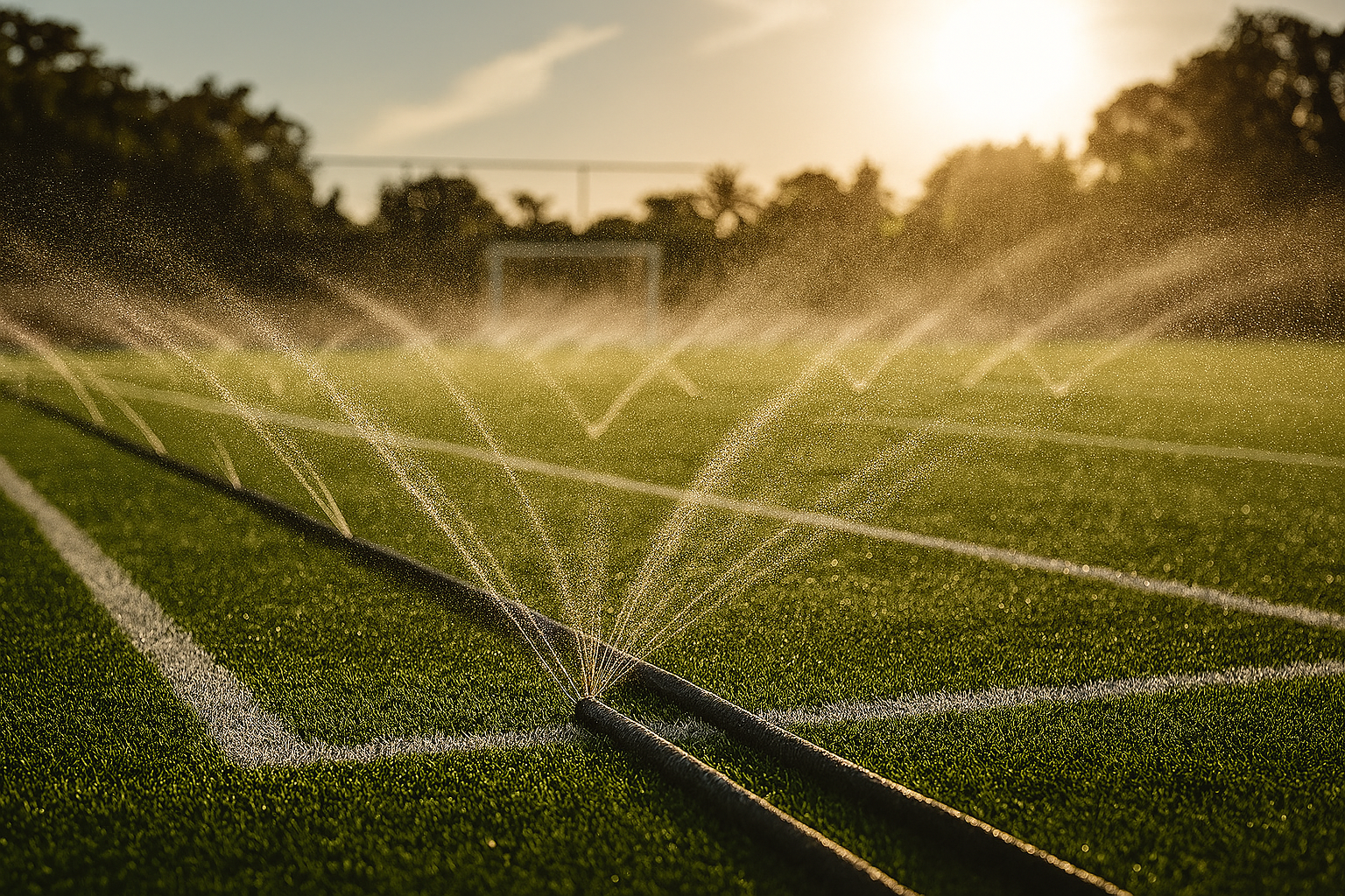 Irrigação Inteligente para Campos Society: Por Que os Centros Esportivos Estão Adotando as Mangueiras Santeno? 