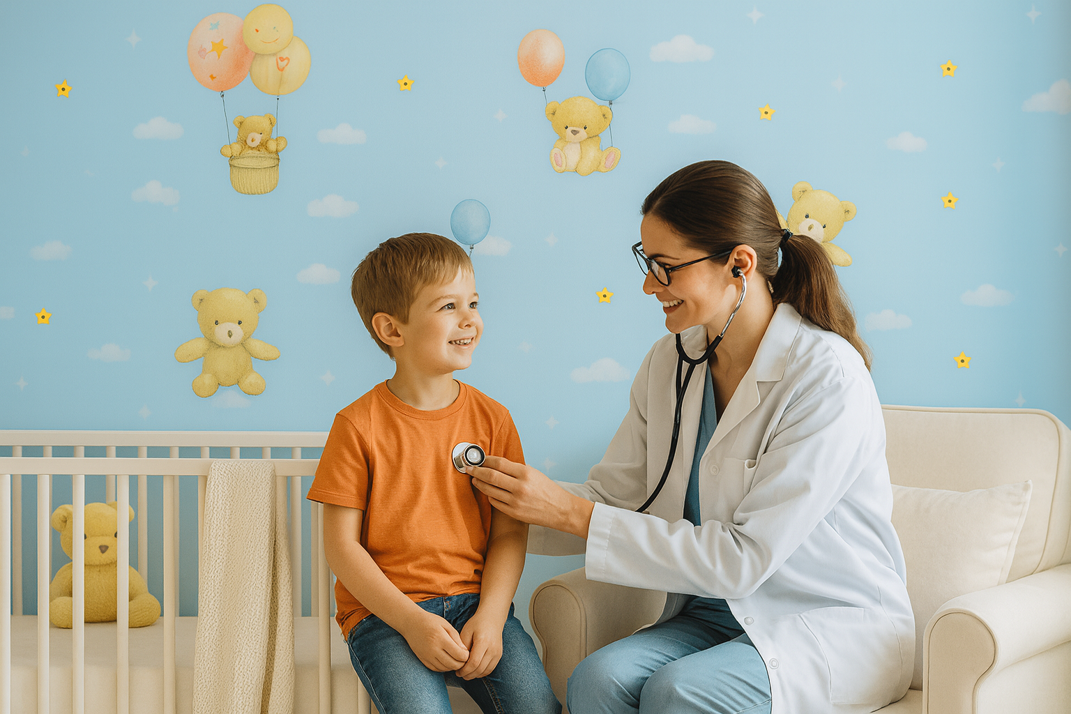 Papel de Parede Vinílico em Clínicas Pediátricas: Como Estampas Lúdicas Reduzem a Ansiedade Infantil 
