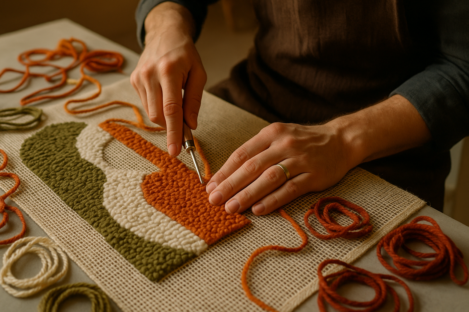 Telagarça: a Base Essencial para Tapeçarias e Tapetes Artesanais 