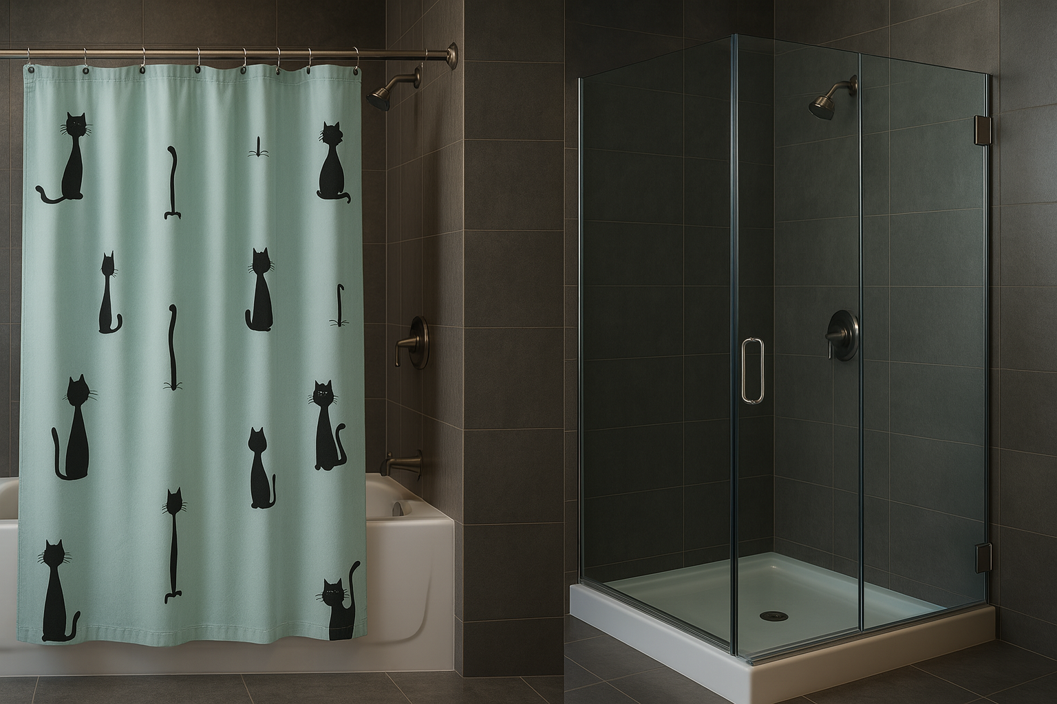 Cortina ou box: custo, manutenção e segurança 