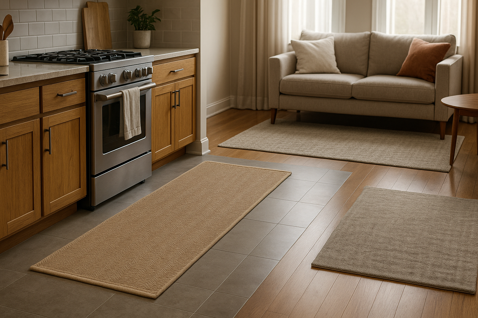 Passadeira x tapete: quando indicar cada um 