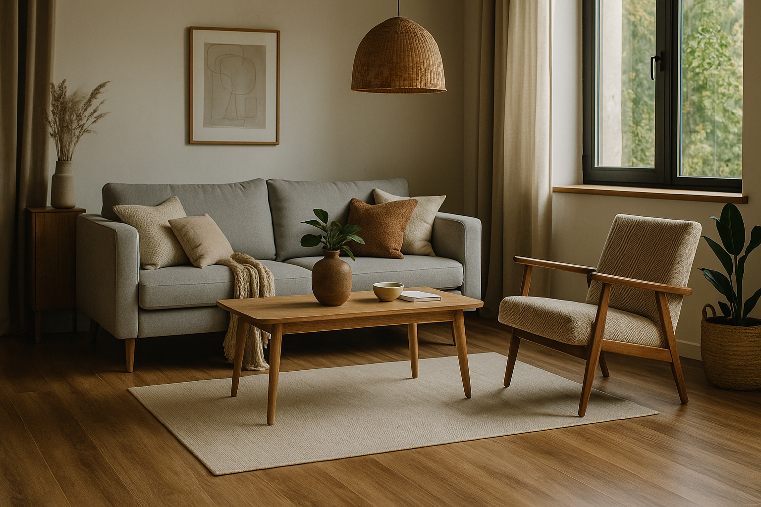 Como combinar piso vinílico com mobiliário e decoração 