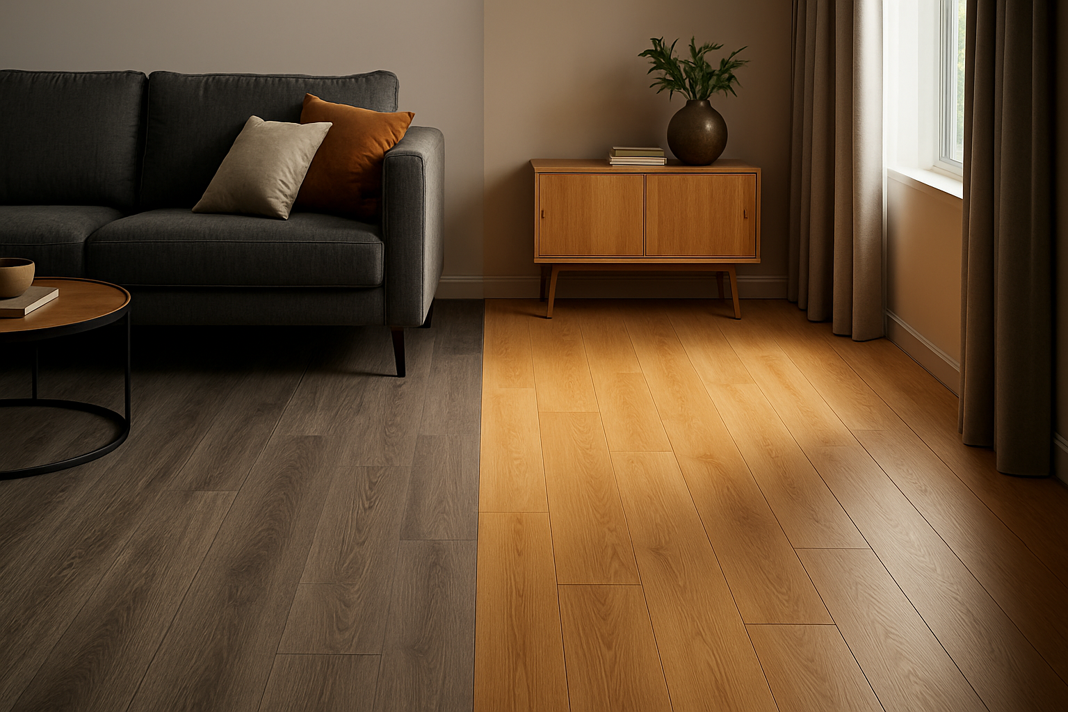 Diferença entre piso vinílico e laminado: comparativo técnico 