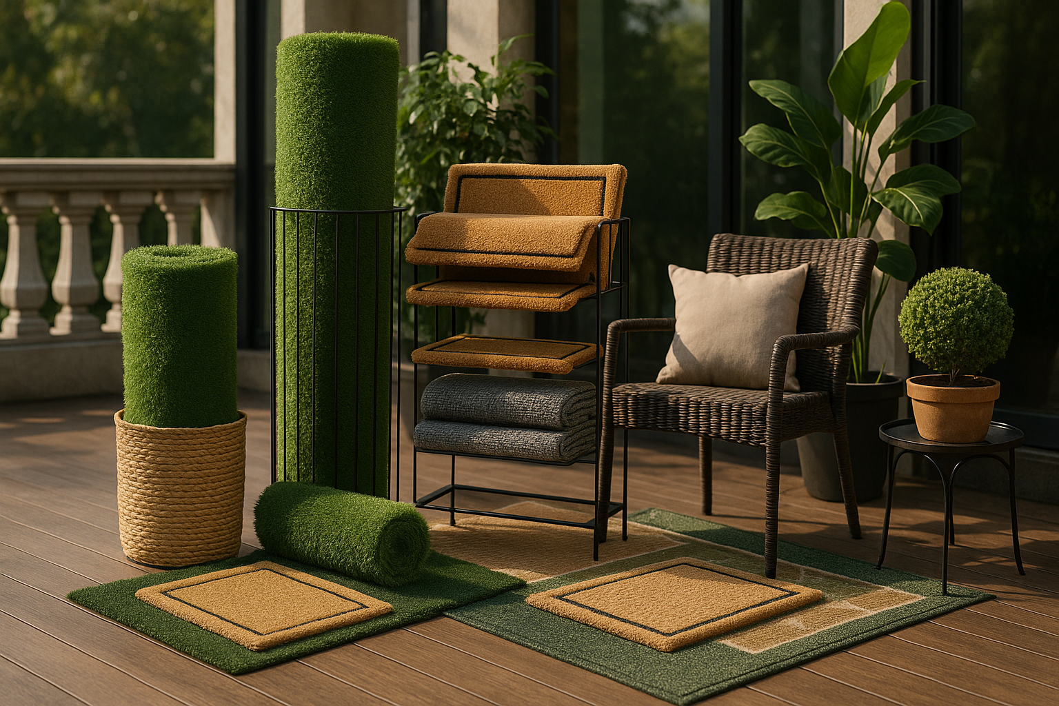 Kits com grama sintética para aumentar o ticket médio 