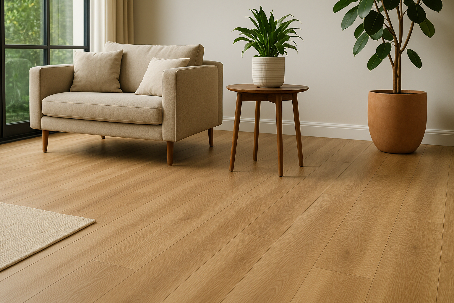 Piso vinílico amadeirado: calor visual e sofisticação no ambiente 