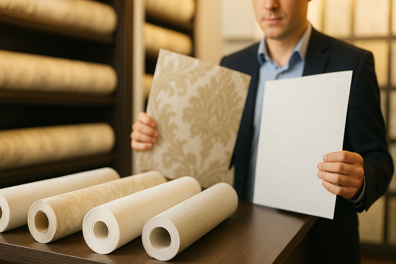 Papel de parede vinílico x tradicional: principais diferenças 