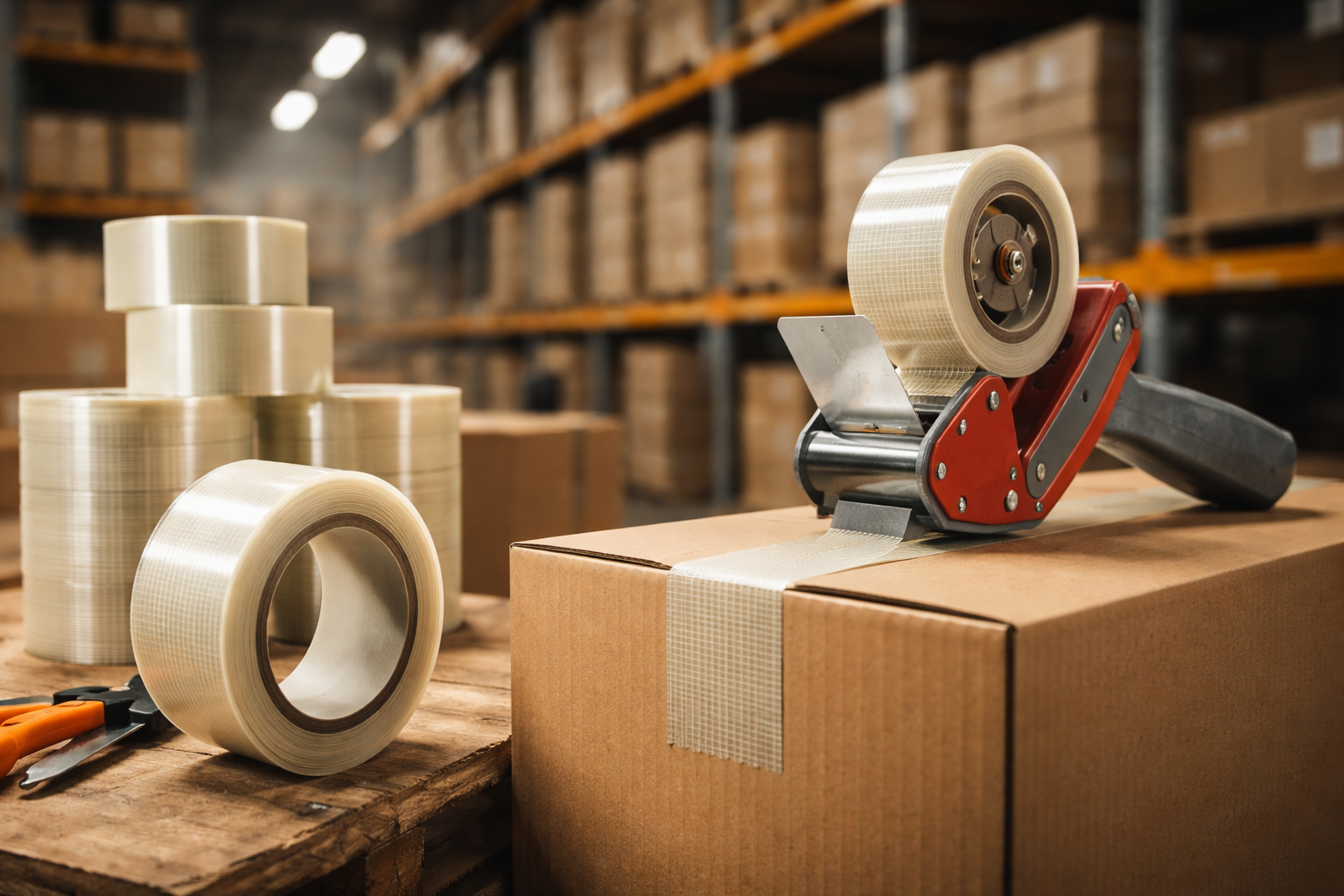 Como escolher a fita de reforço ideal: gramatura, largura e adesivo 